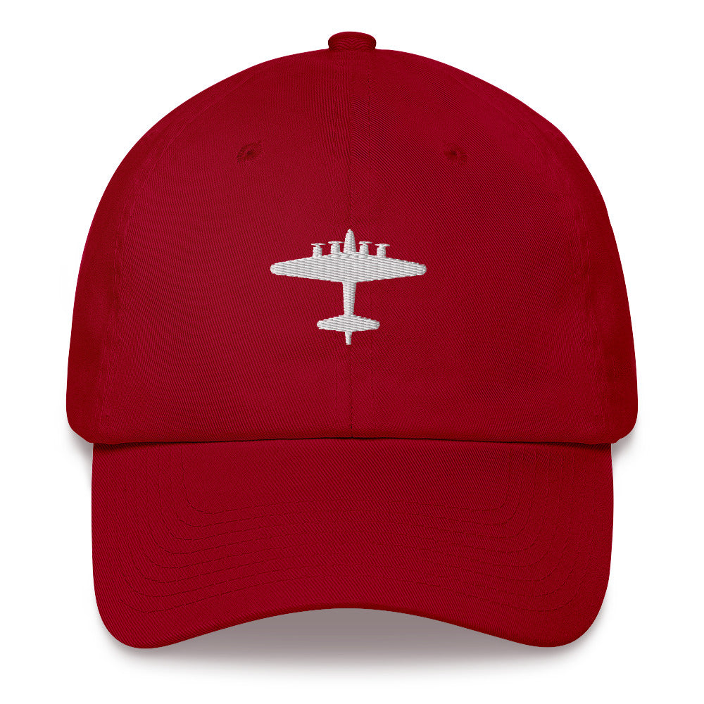 The Flying Fortress | B-17 Bomber Embroidered Dad Hat