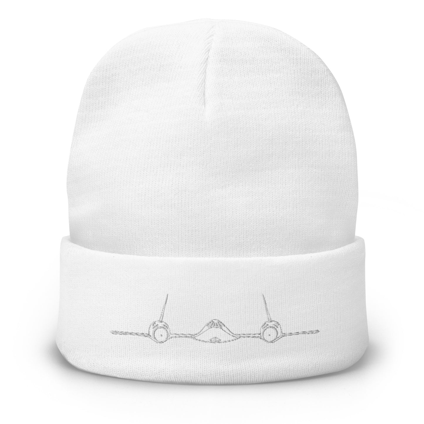 The Blackbird | SR-71 Blackbird Embroidered Beanie