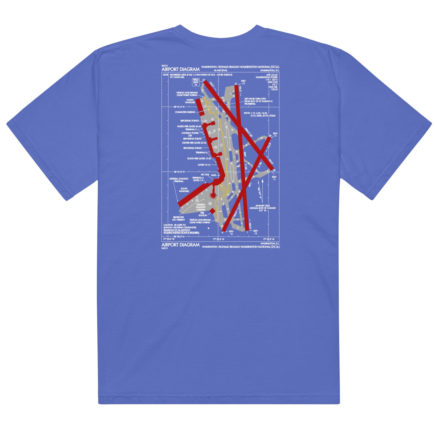 The Reagan | Washington DC DCA Reagan Airport Tee