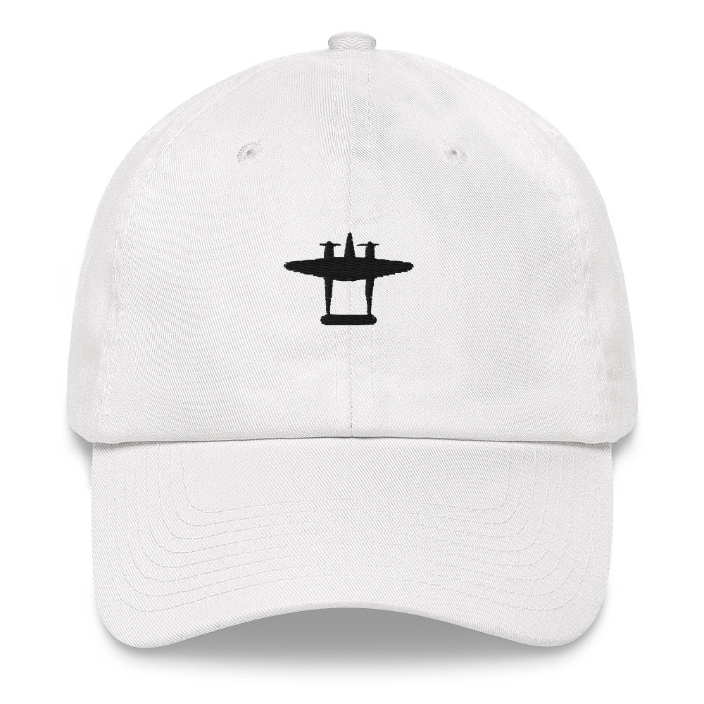 The Fork Tailed Devil | P-38 Lightning Embroidered Dad Hat