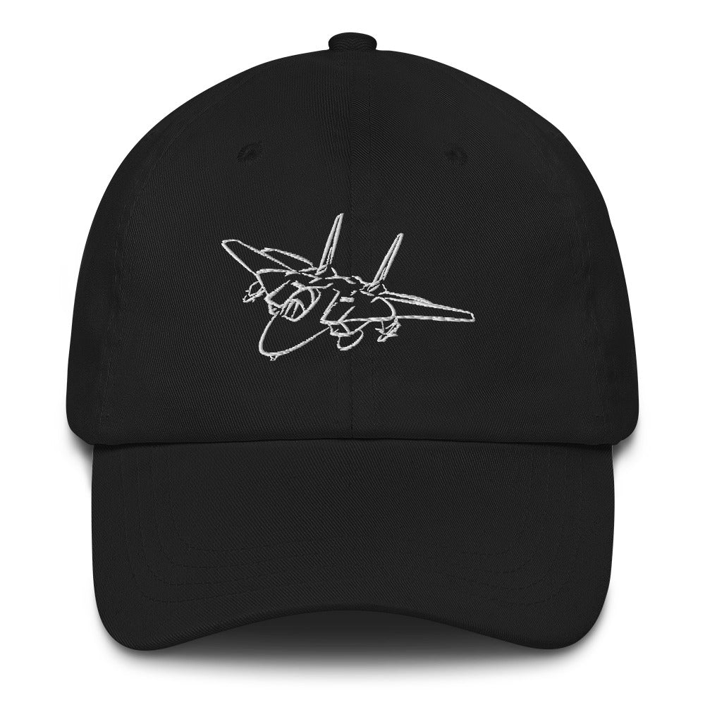 The Danger Zone | F-14 Tomcat Embroidered Dad Hat