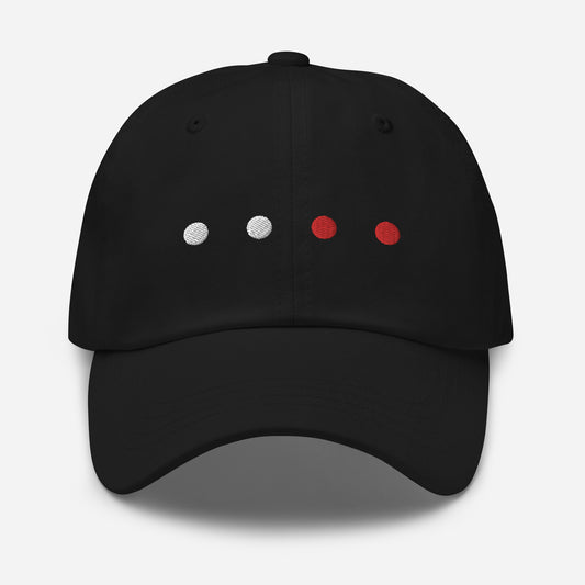 The PAPI | Precision Approach Path Indicator (PAPI) Glide Slope Indicator Embroidered Dad Hat