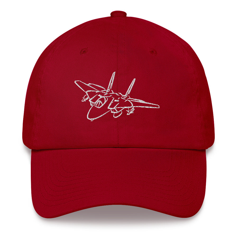 The Danger Zone | F-14 Tomcat Embroidered Dad Hat