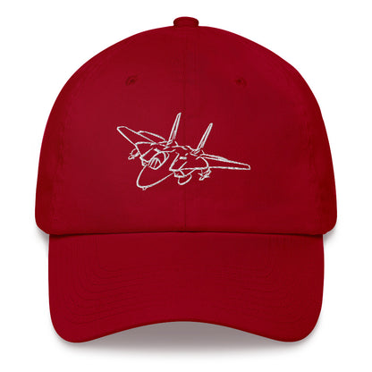 The Danger Zone | F-14 Tomcat Embroidered Dad Hat