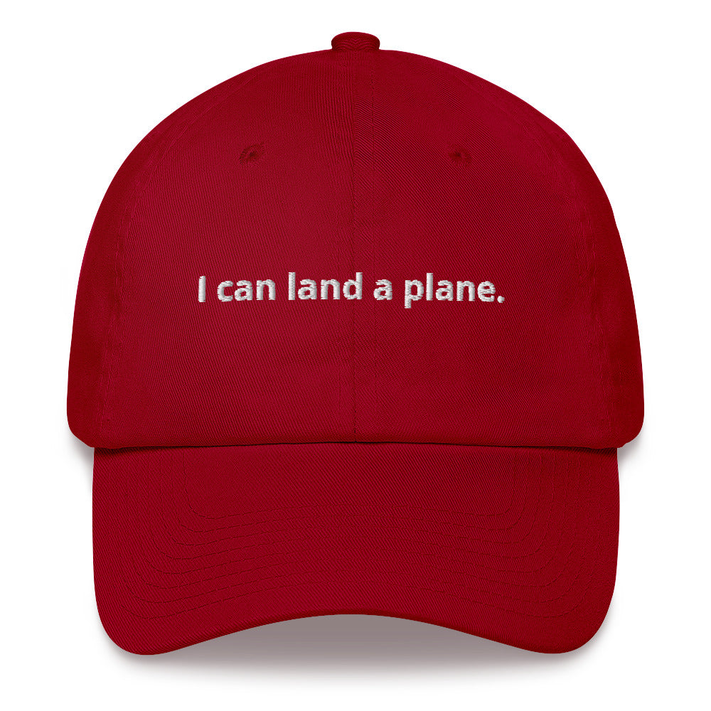 The Trust Me | I Can Land a Plane Embroidered Pilot & Aviation Enthusiast Hat