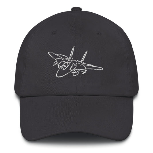 The Danger Zone | F-14 Tomcat Embroidered Dad Hat