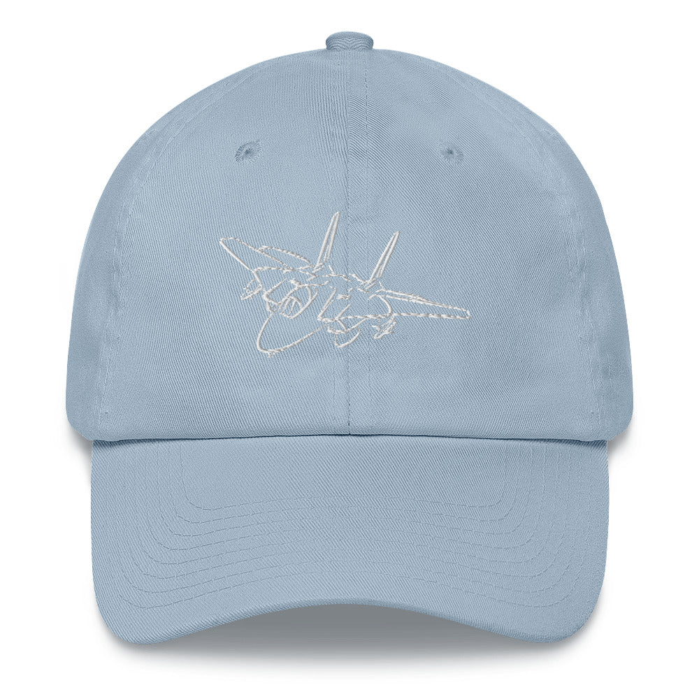 The Danger Zone | F-14 Tomcat Embroidered Dad Hat