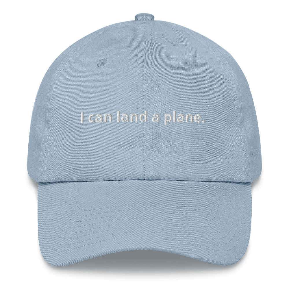 The Trust Me | I Can Land a Plane Embroidered Pilot & Aviation Enthusiast Hat