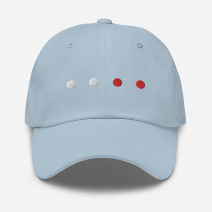 The PAPI | Precision Approach Path Indicator (PAPI) Glide Slope Indicator Embroidered Dad Hat