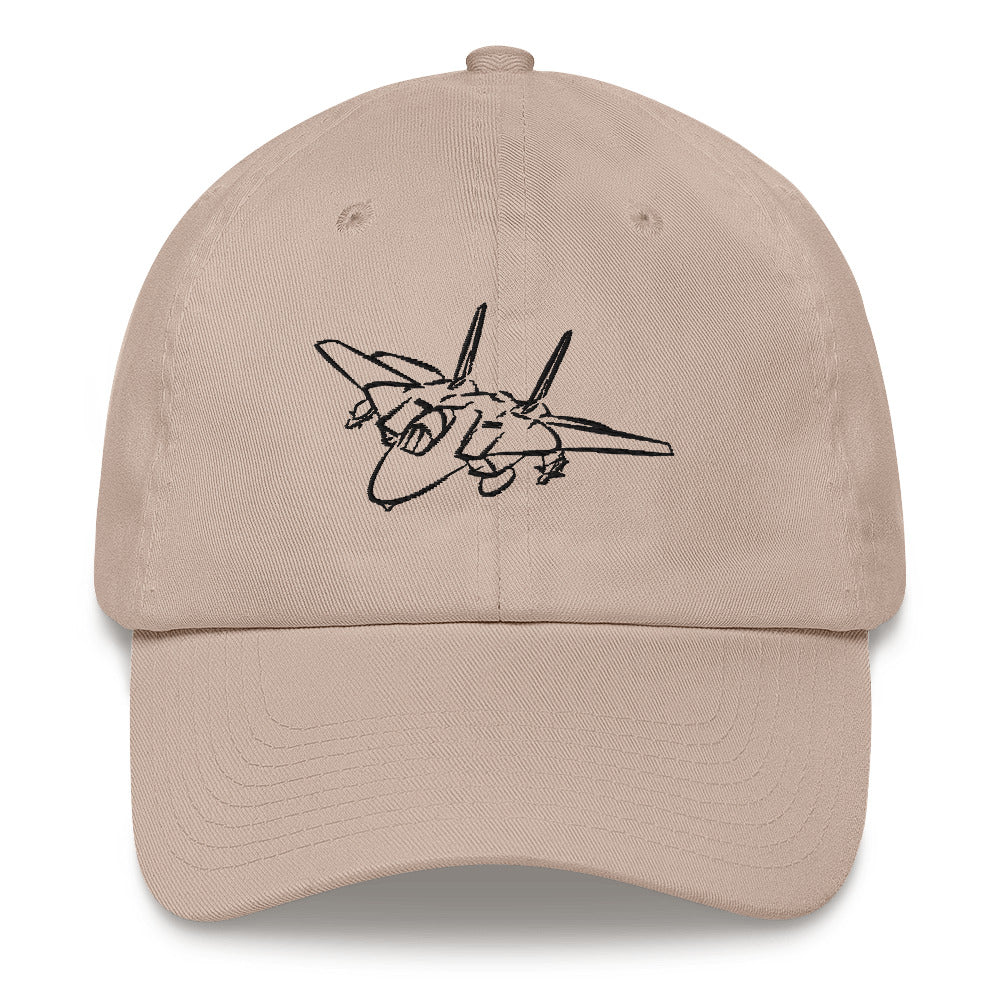 The Danger Zone | F-14 Tomcat Embroidered Dad Hat