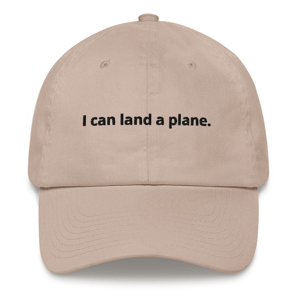 The Trust Me | I Can Land a Plane Embroidered Pilot & Aviation Enthusiast Hat