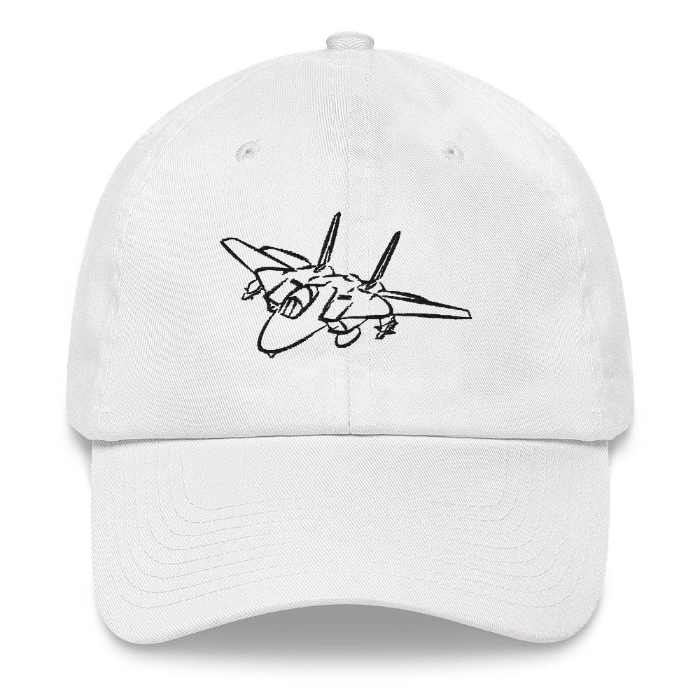 The Danger Zone | F-14 Tomcat Embroidered Dad Hat