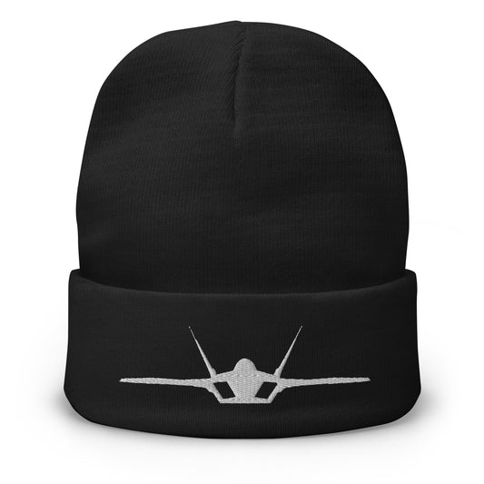 The Raptor | F-22 Raptor Embroidered Beanie