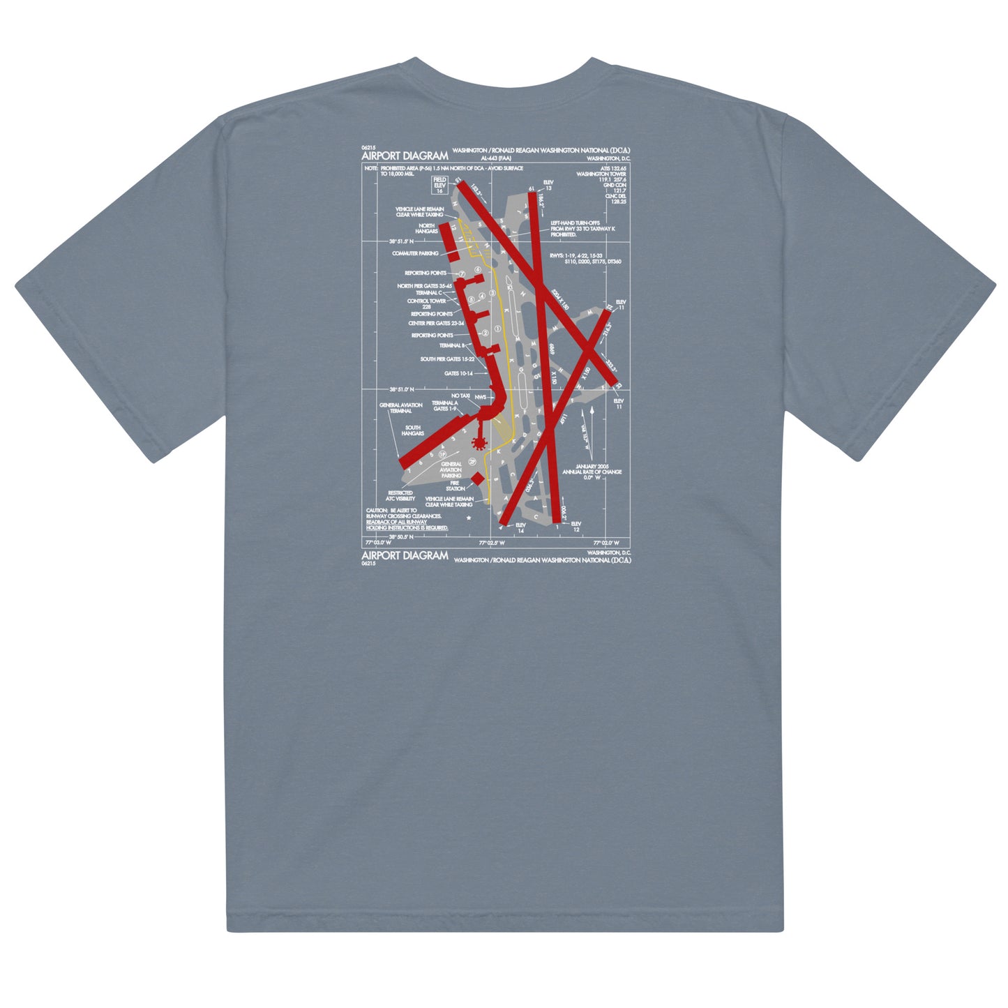 The Reagan | Washington DC DCA Reagan Airport Tee