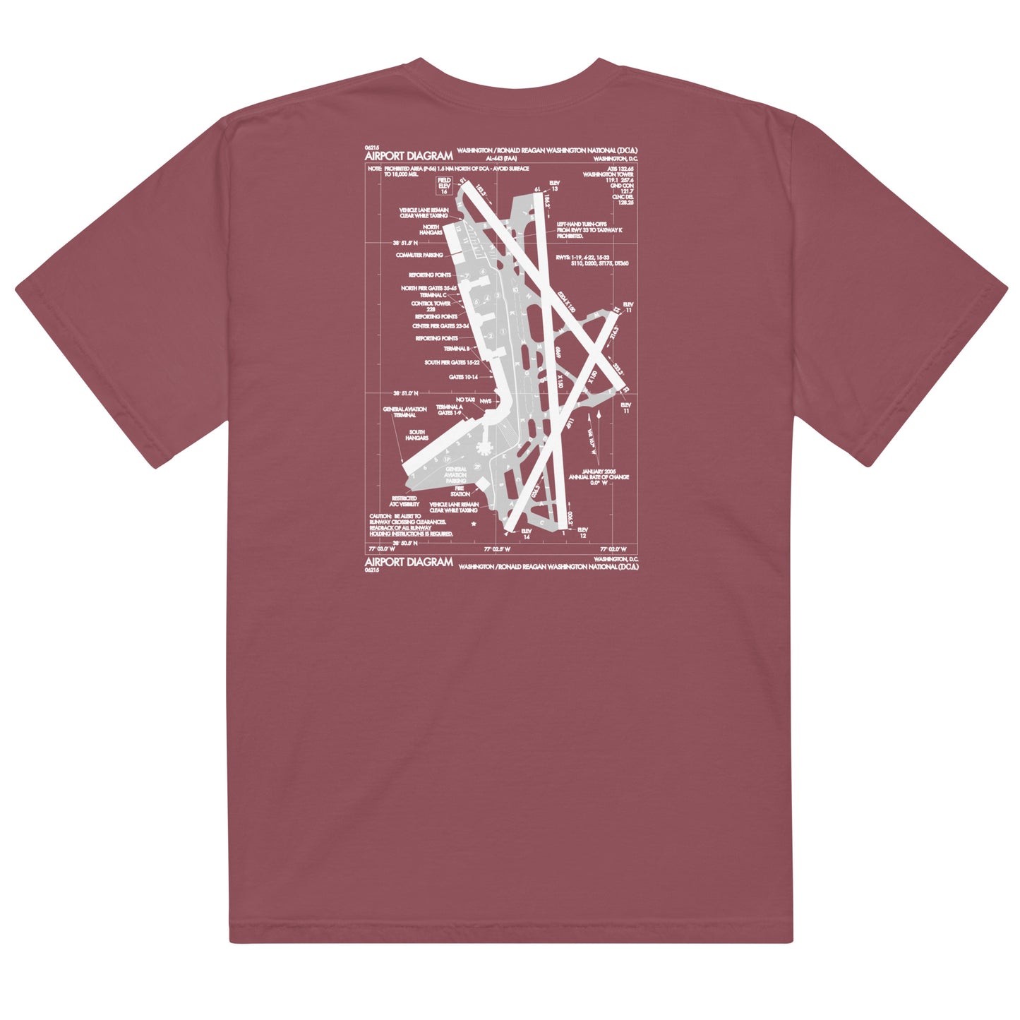 The Reagan | Washington DC DCA Reagan Airport Tee