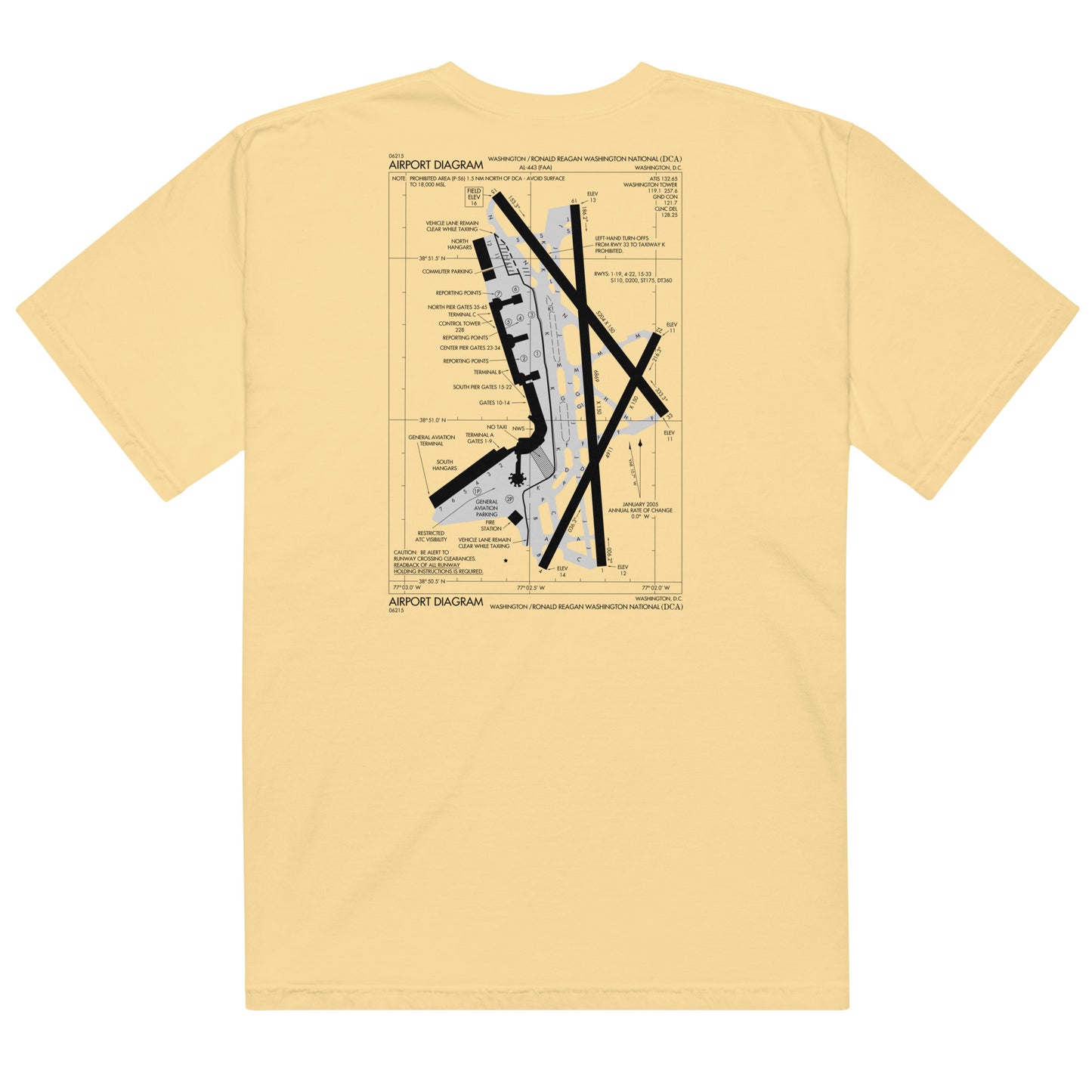 The Reagan | Washington DC DCA Reagan Airport Tee