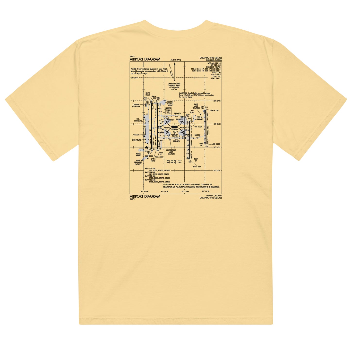 The City Beautiful | Orlando MCO Airport Tee