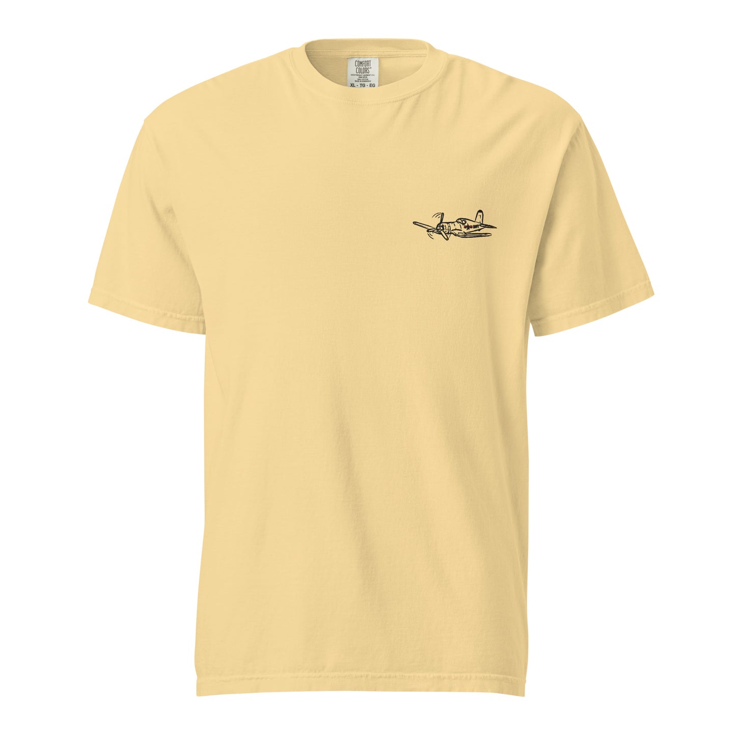 The Whistling Death | Vought F4U Corsair Embroidered T-Shirt