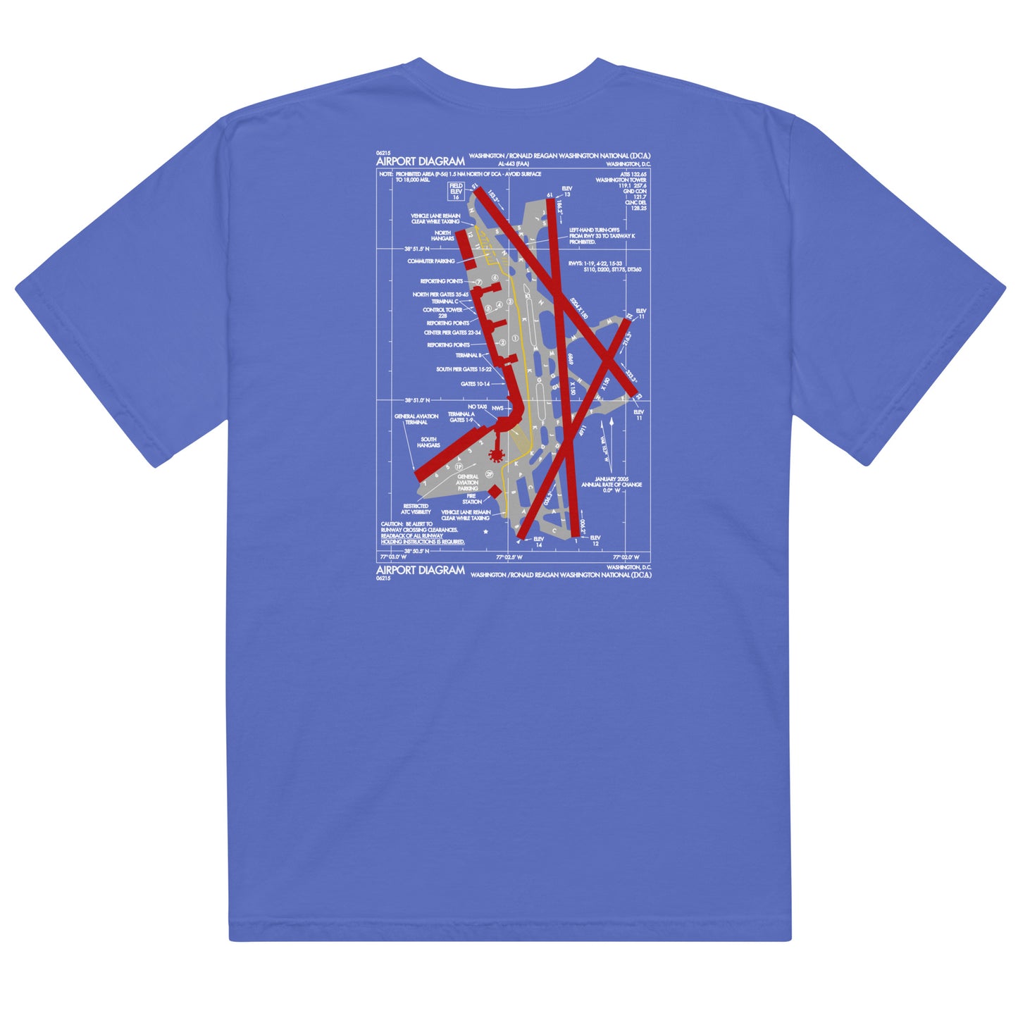 The Reagan | Washington DC DCA Reagan Airport Tee