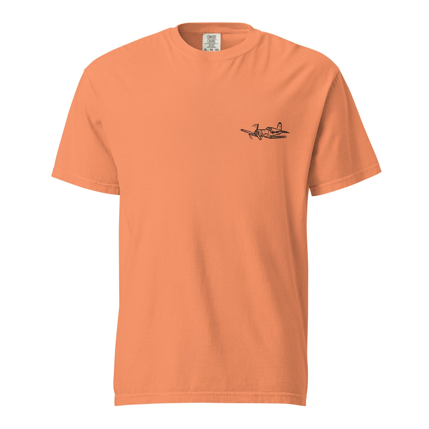 The Whistling Death | Vought F4U Corsair Embroidered T-Shirt