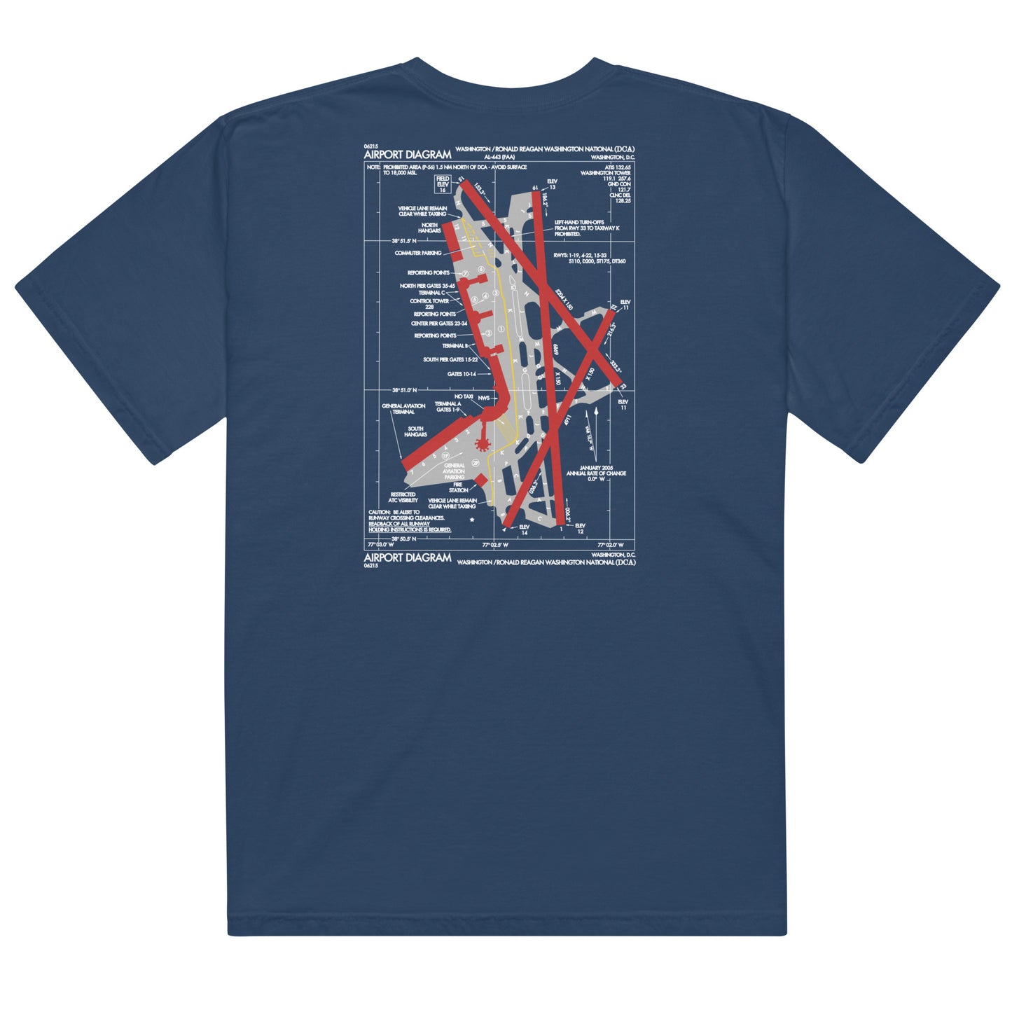 The Reagan | Washington DC DCA Reagan Airport Tee