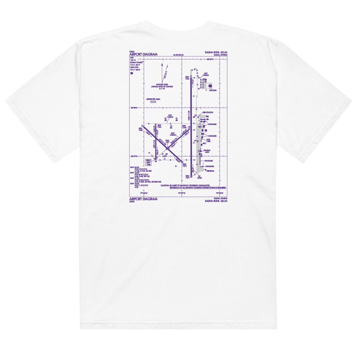 The Salina | KSLN Airport Tee