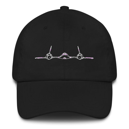 The Blackbird | SR-71 Blackbird Embroidered Dad Hat