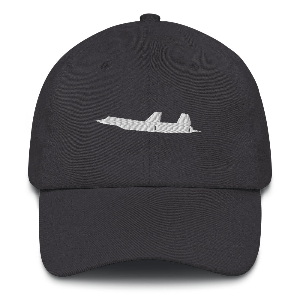 The Mach 3 | SR-71 Blackbird Embroidered Dad Hat