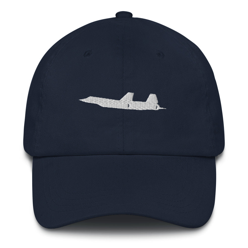 The Mach 3 | SR-71 Blackbird Embroidered Dad Hat