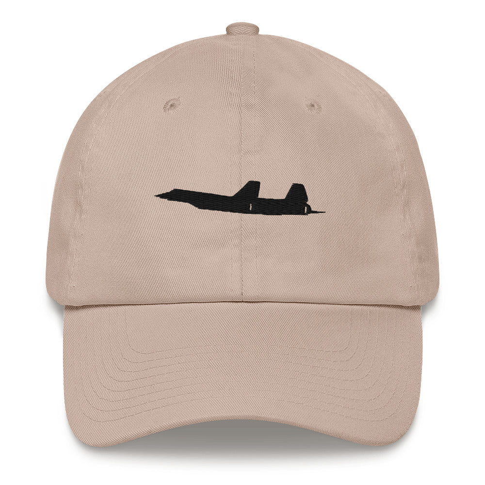 The Mach 3 | SR-71 Blackbird Embroidered Dad Hat