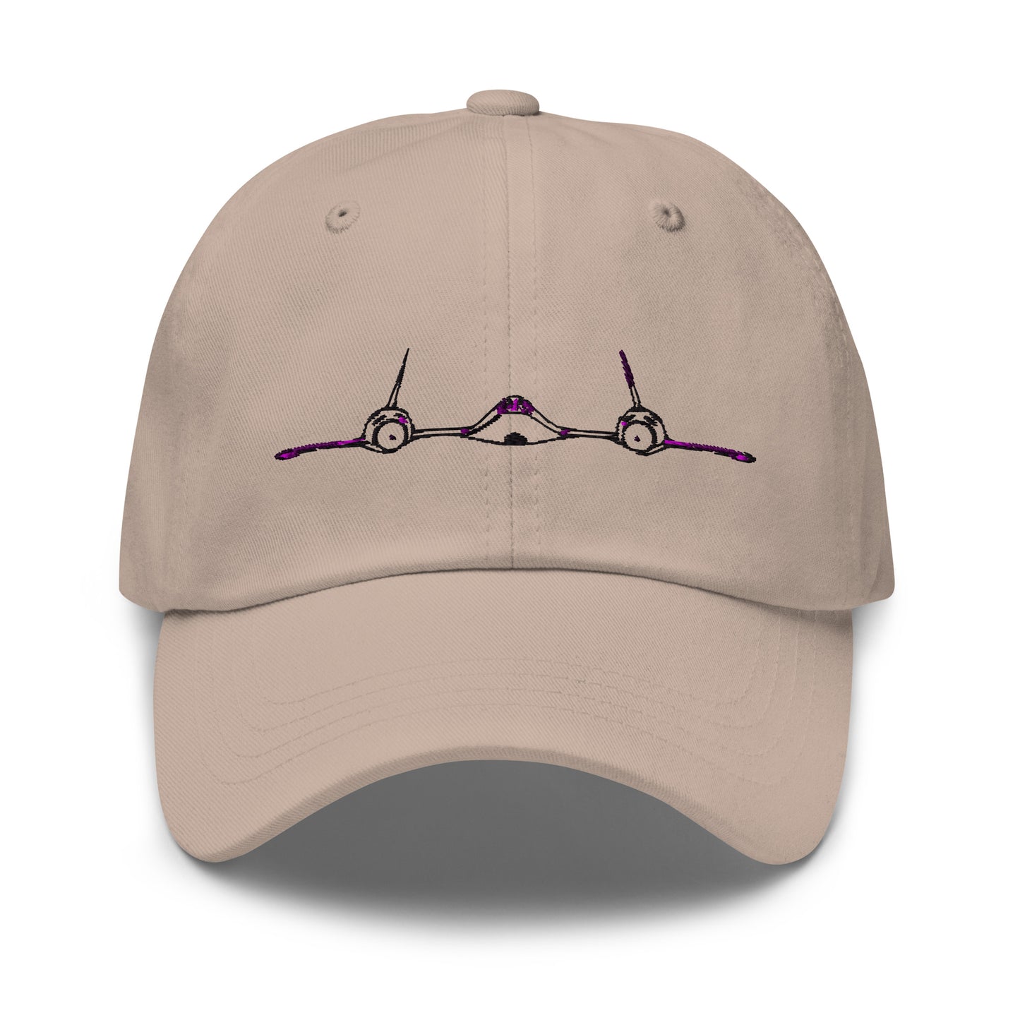 The Blackbird | SR-71 Blackbird Embroidered Dad Hat