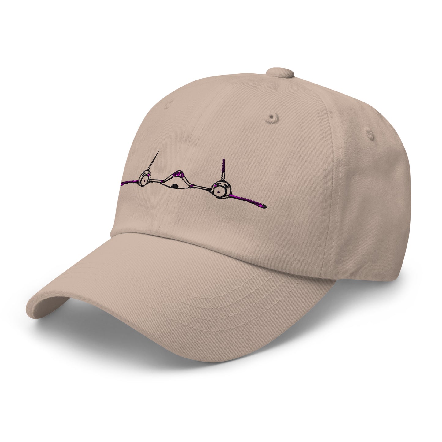 The Blackbird | SR-71 Blackbird Embroidered Dad Hat