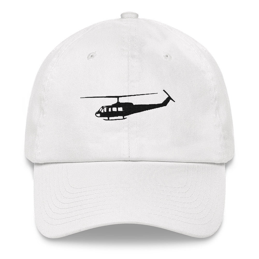 The Huey | UH-1 Iroquois Huey Helicopter Embroidered Dad Hat